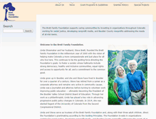 Tablet Screenshot of brettfoundation.org